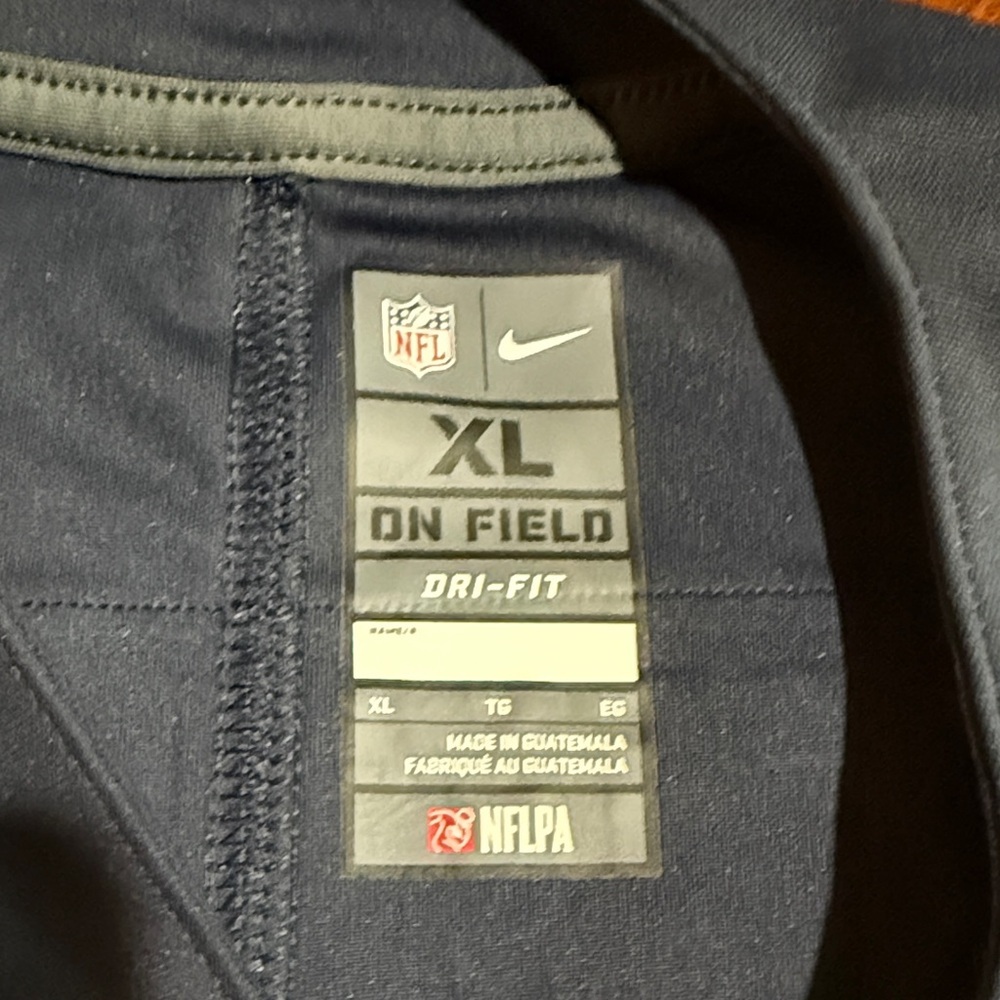 Chicago bears Justin fields NFL Navy Blue Jersey Nike - Picture 5 of 10